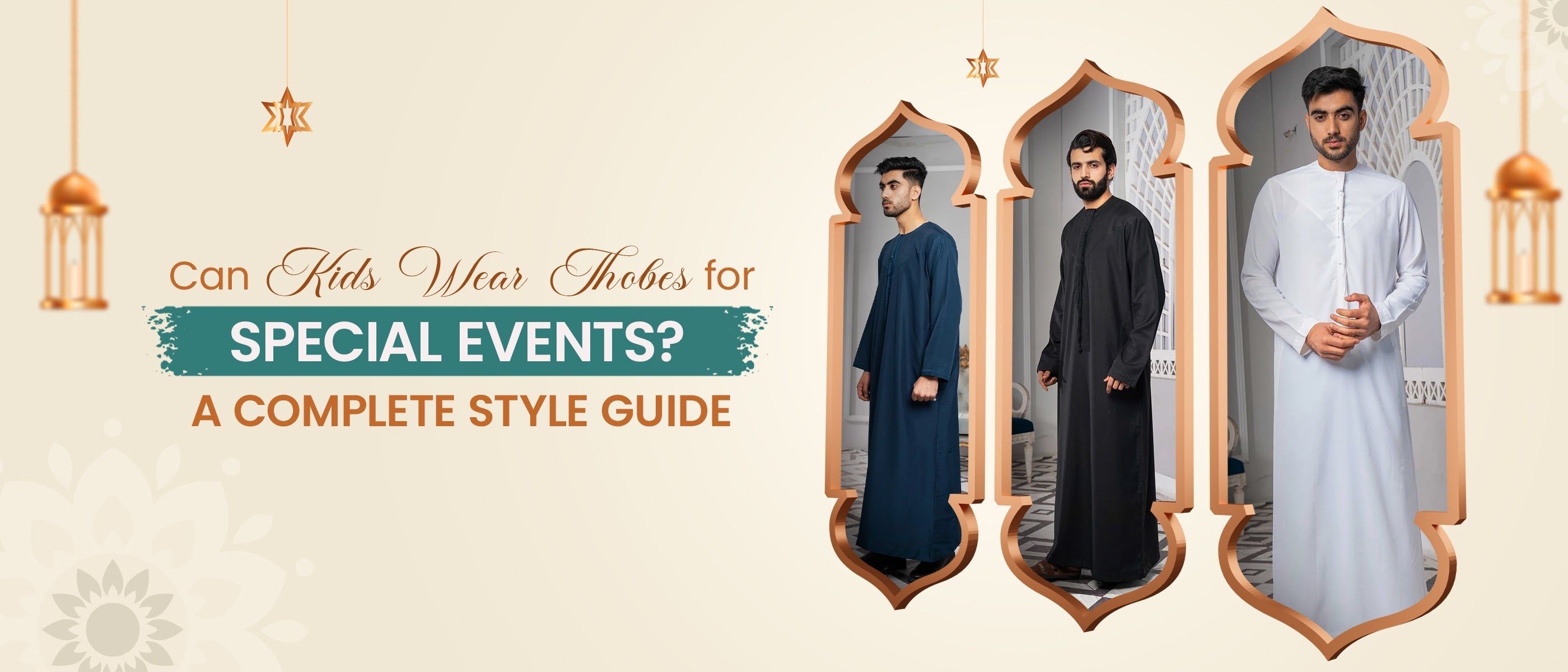 Can Kids Wear Thobes for Special Events? A Complete Style Guide