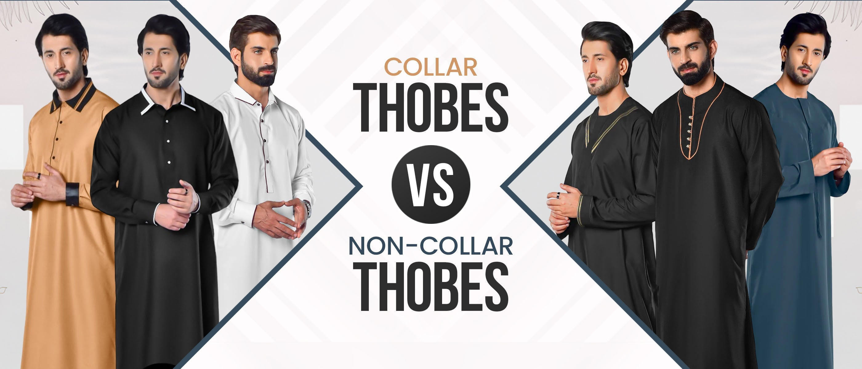 Collar Thobes vs. Non-Collar Thobes