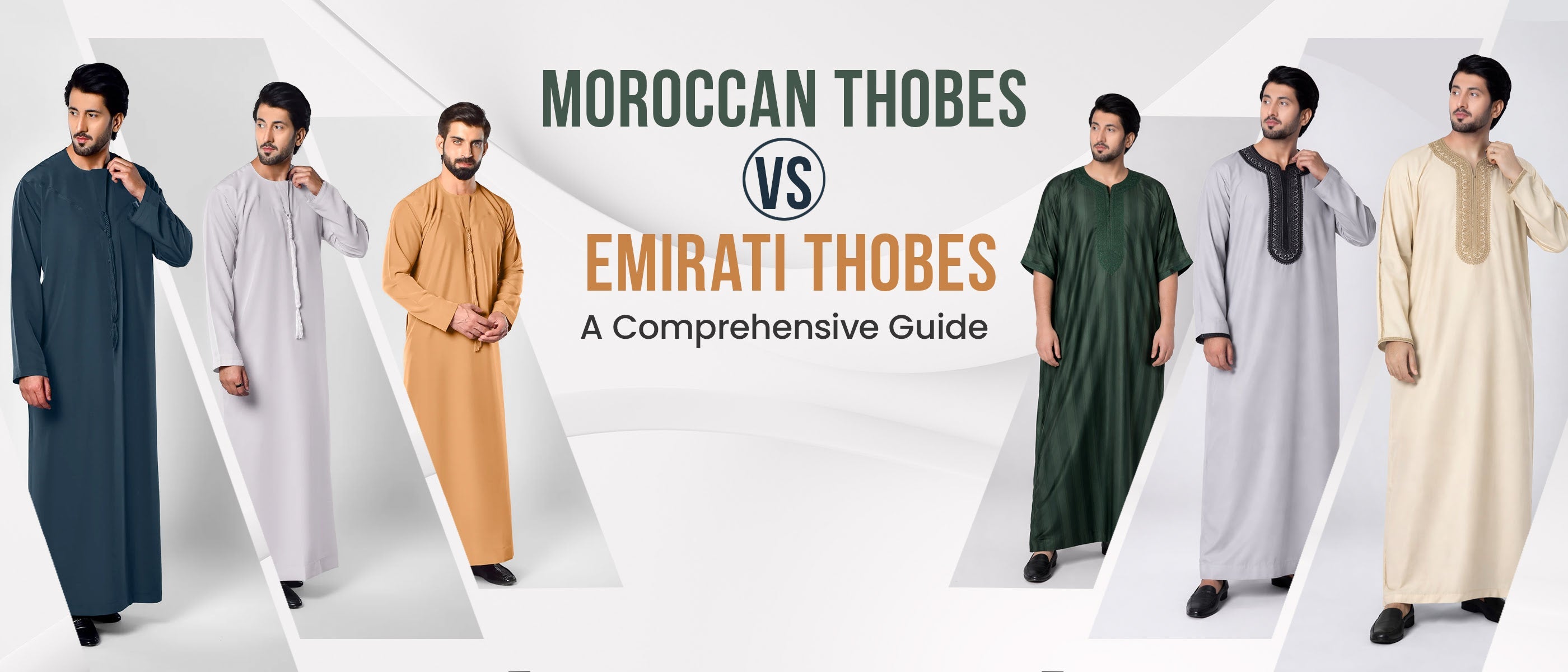 Moroccan Thobes vs. Emirati Thobes: A Comprehensive Guide
