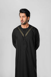 Black Dishdasha for Men Online in UK