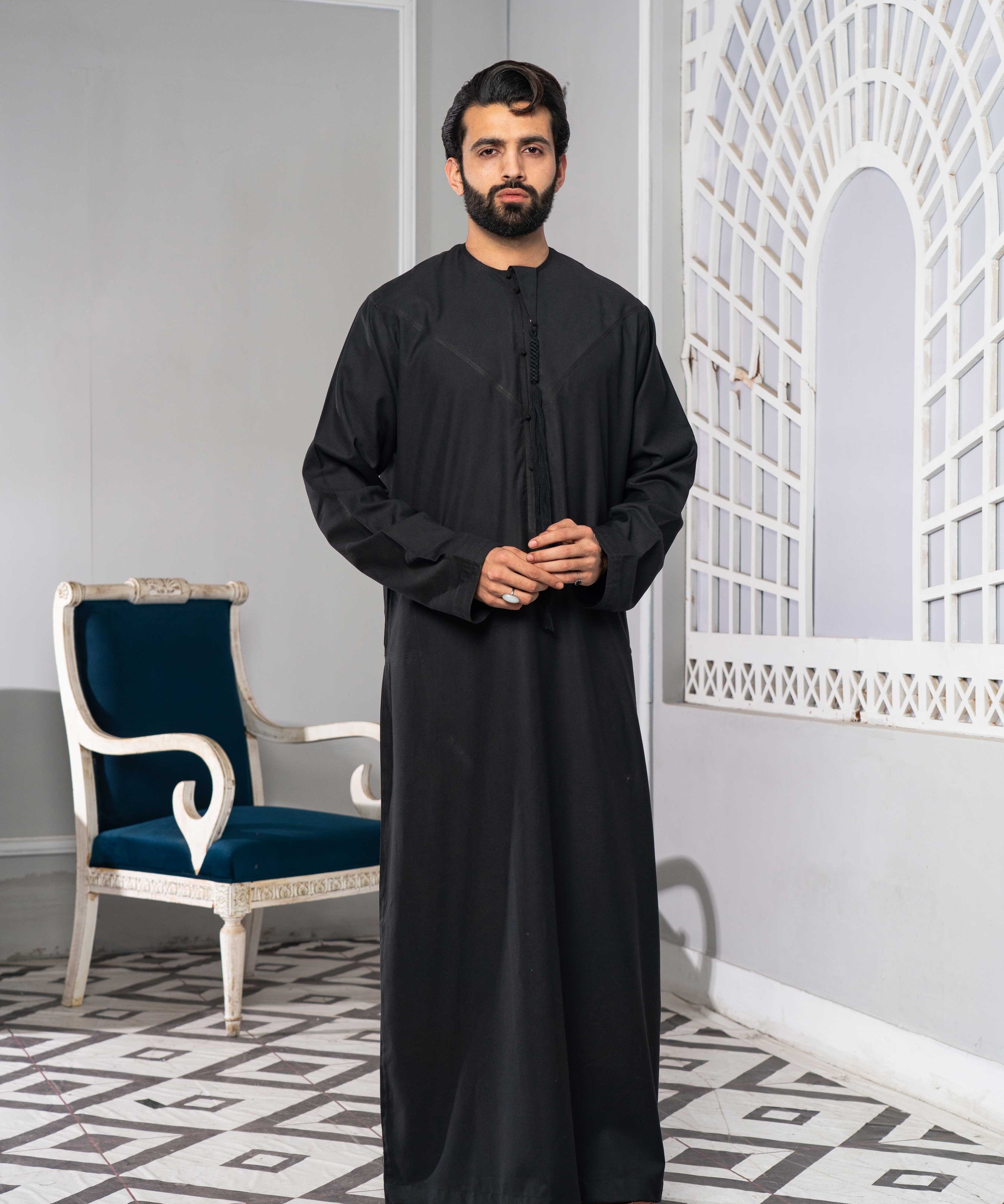 Black Emirati Jubba