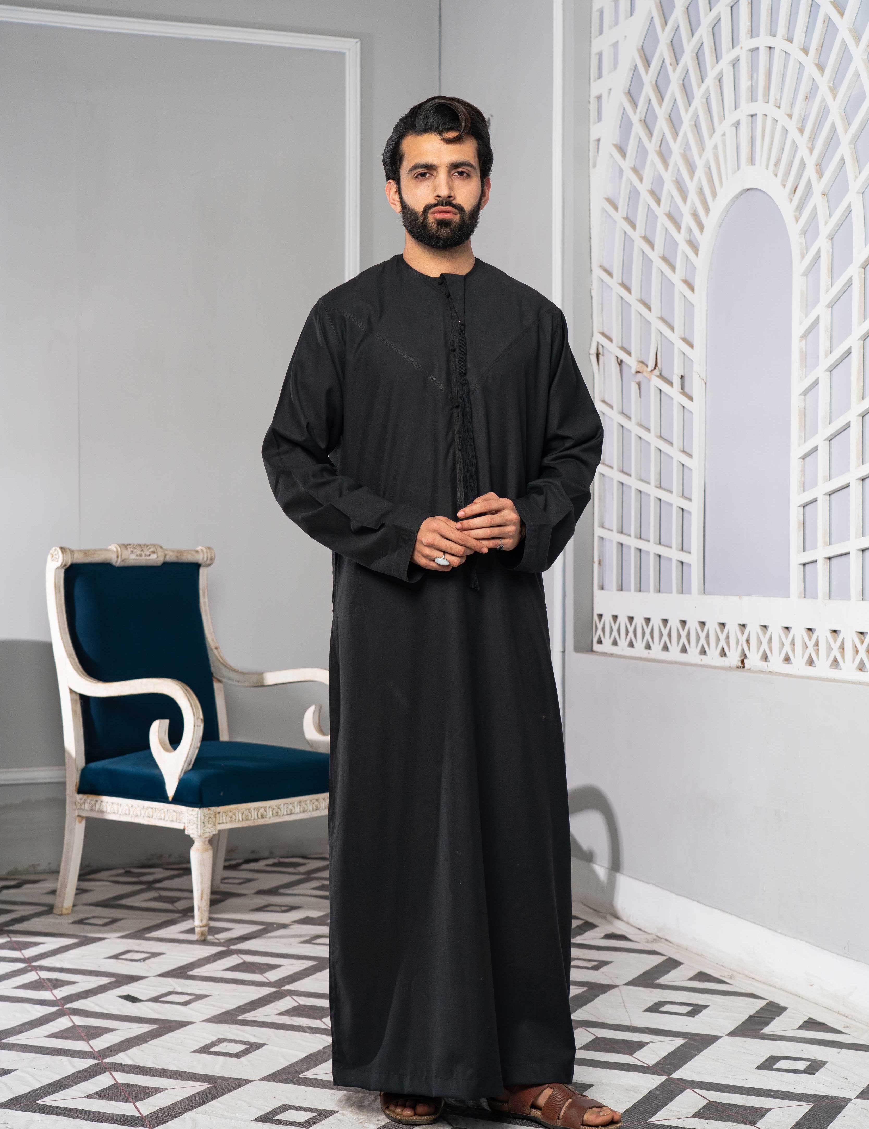 Black Emirati Jubba