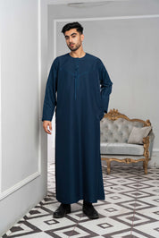Casual Navy Emirati Thobe / Jubba 2026