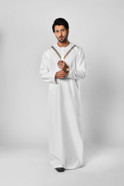 Embroidered Thobe for Men in UK
