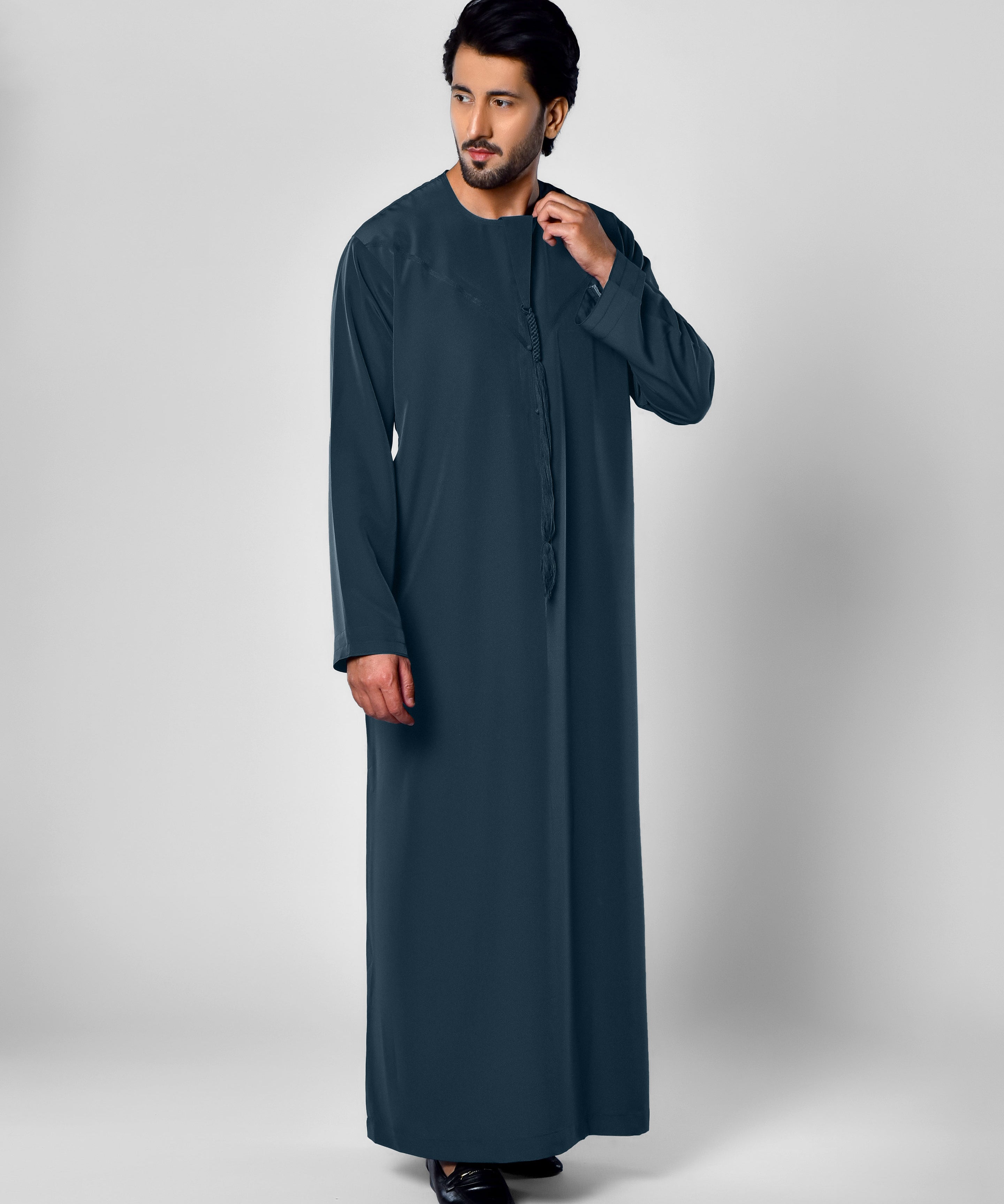 Kids Deep Teal Green Emirati Thobe