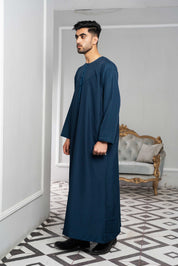 Kids Navy Blue Emirati Jubba