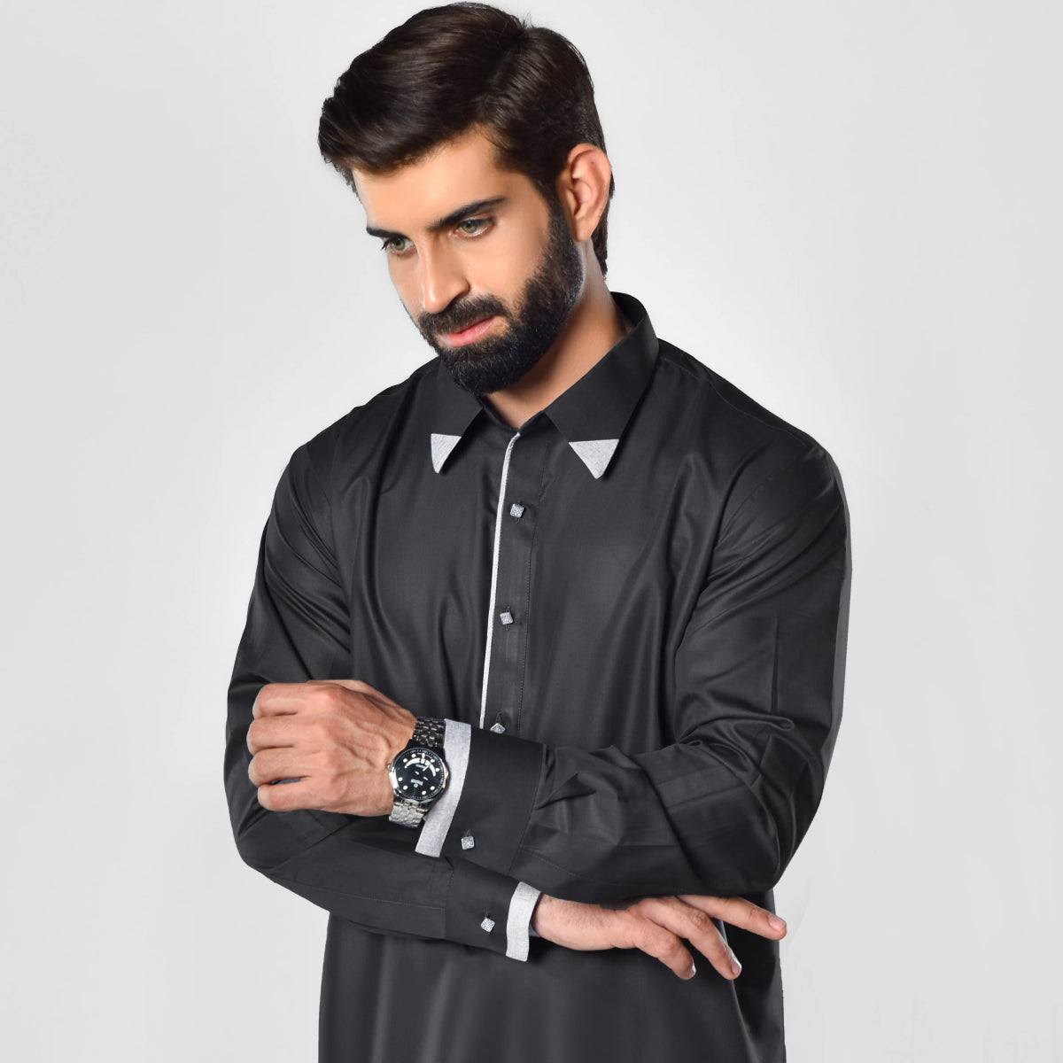 Men's Black Thobes