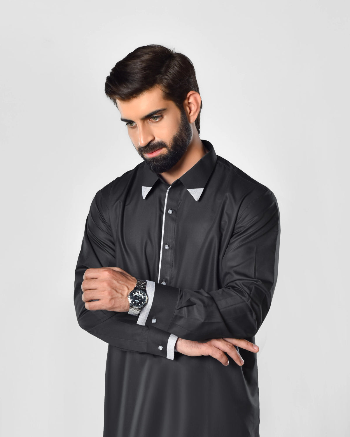 Men's Black Thobes