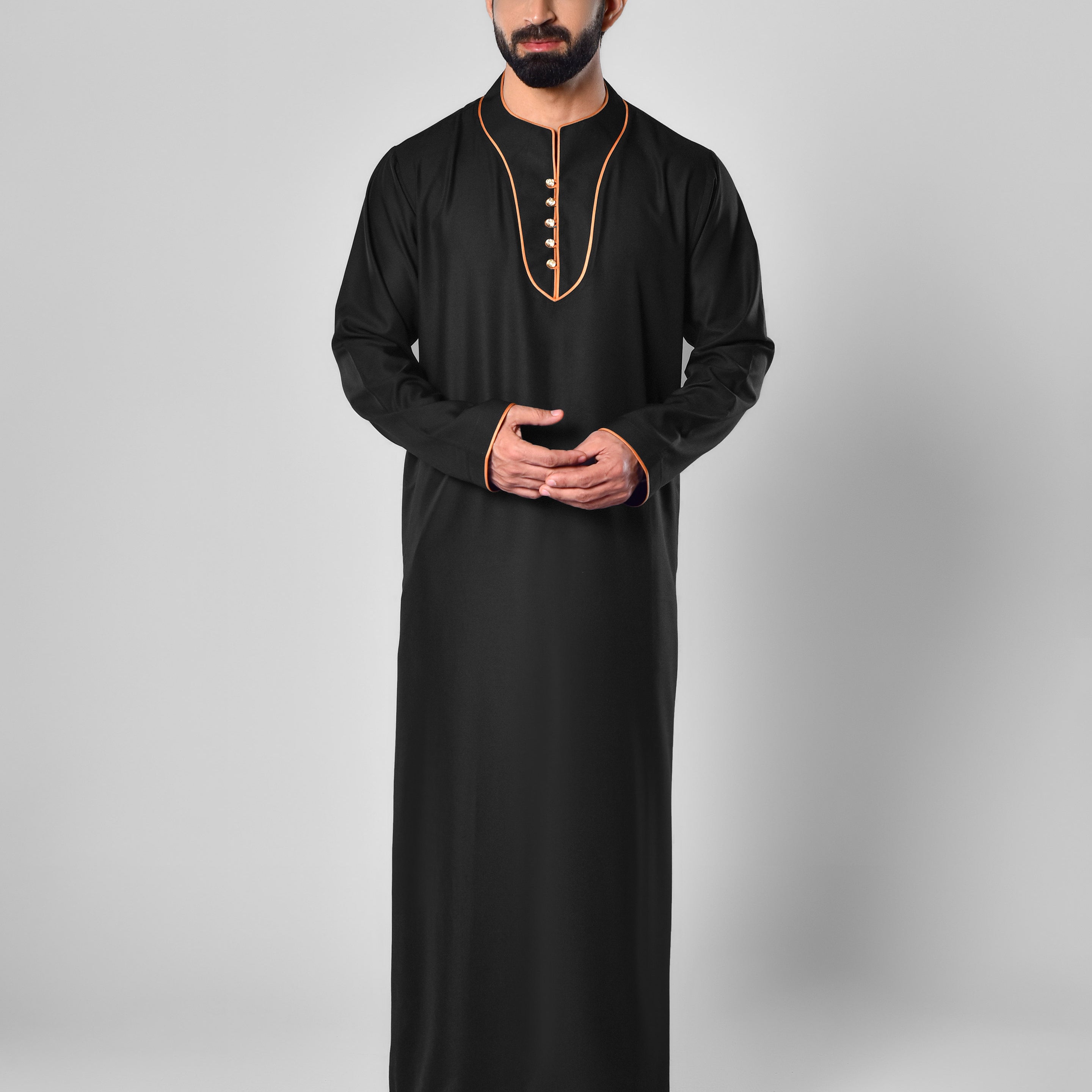 Mens Black Thobes and Jubbas in UK