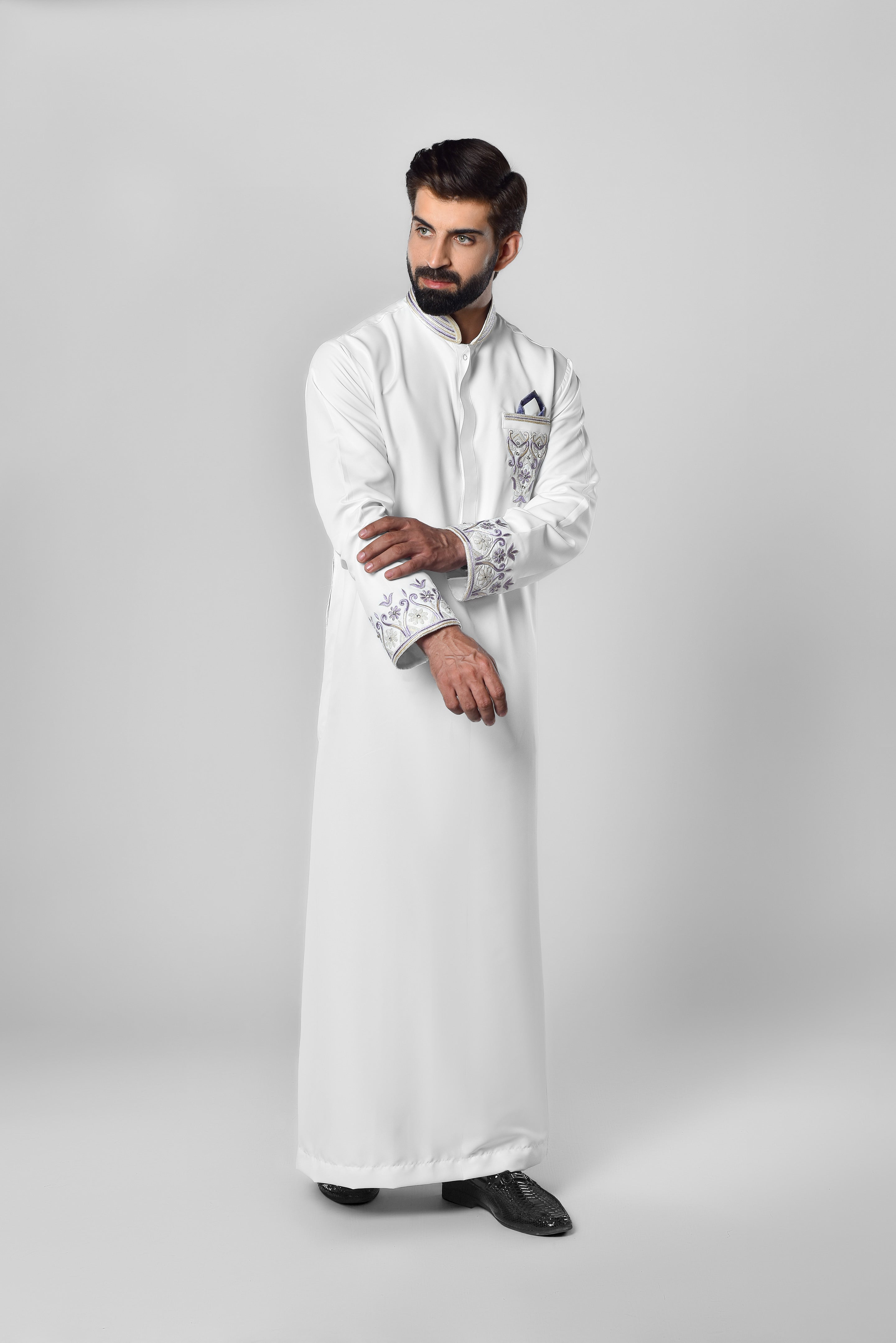 White Dishdasha for Men