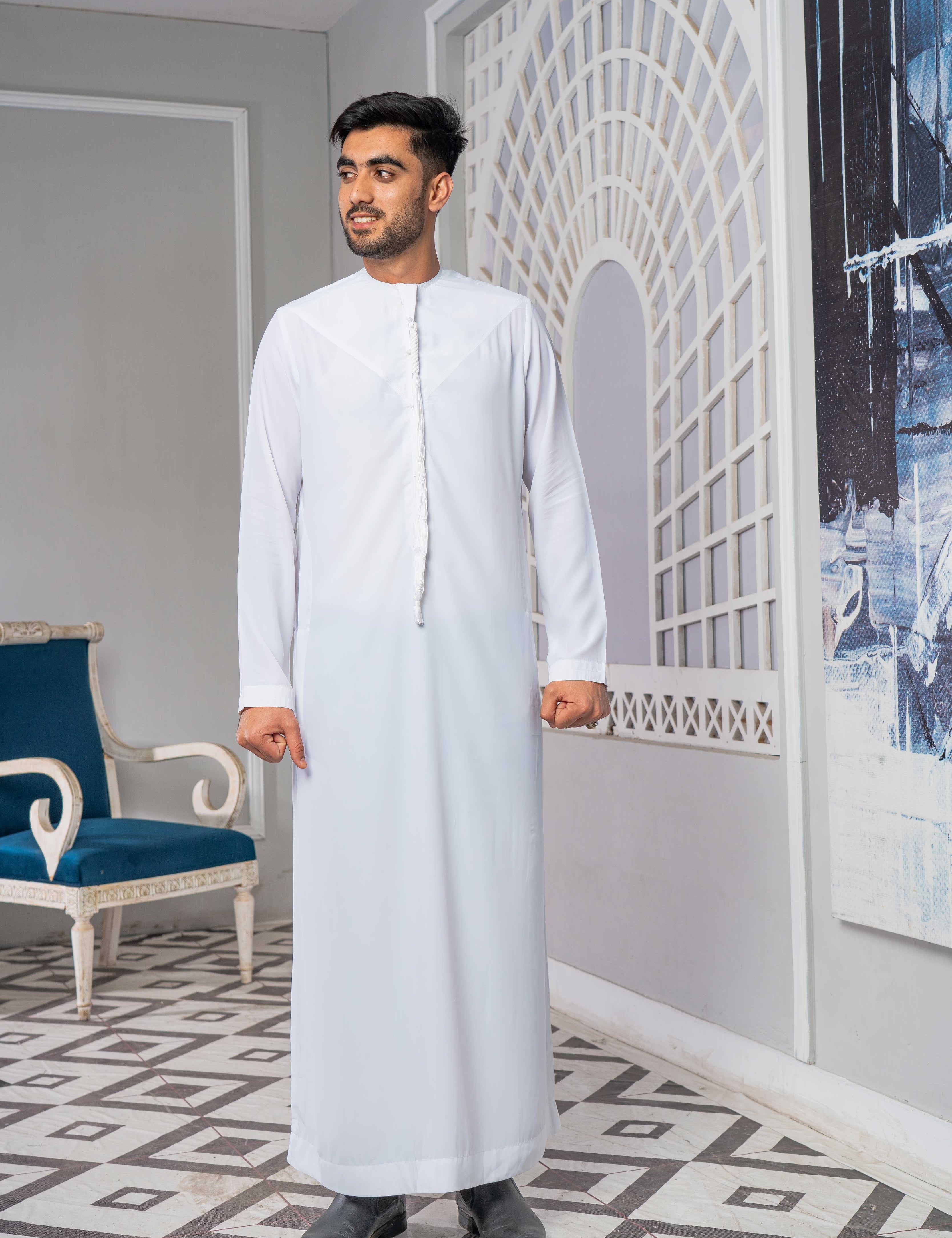 White Emirati Thobe